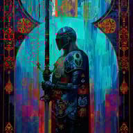 an example of an Poster design style image generated in MidJourney using the prompt with the --sref 3611546012, ranked 22th among the user favorites on this website.